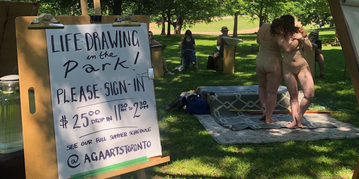 AGA Arts life drawing sessions